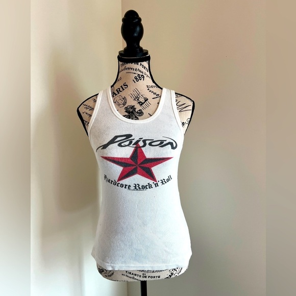 Vintage Women's Poison Tank Top, Small - Picture 1 of 2